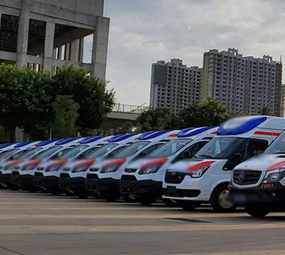 镇平县服务车队展示